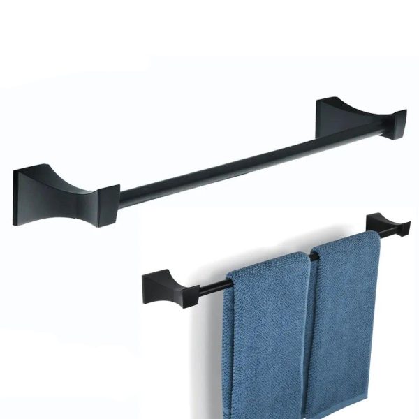 porte serviette noir