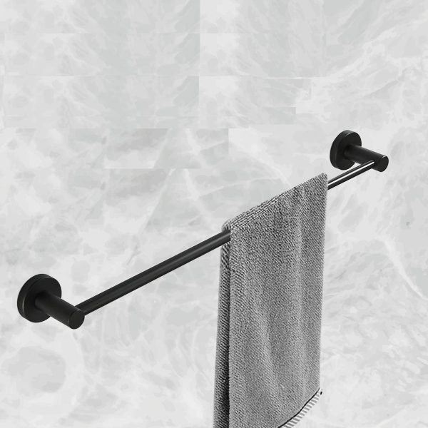 porte serviette extensible noir