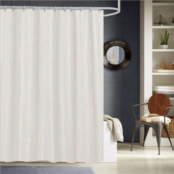 rideau douche crème élégant