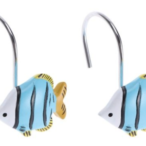 Anneau de Rideau de Douche Poissons