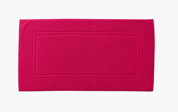 tapis de bain fushia