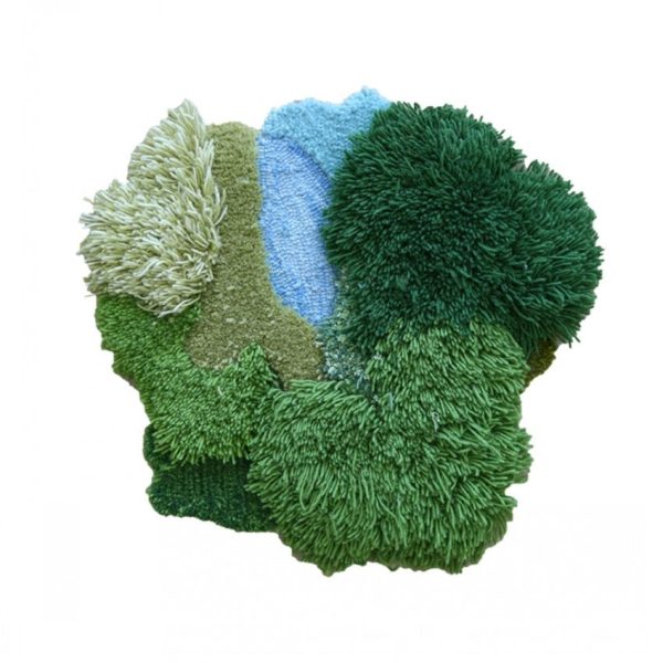 Tapis de bain en mousse végétale élégant