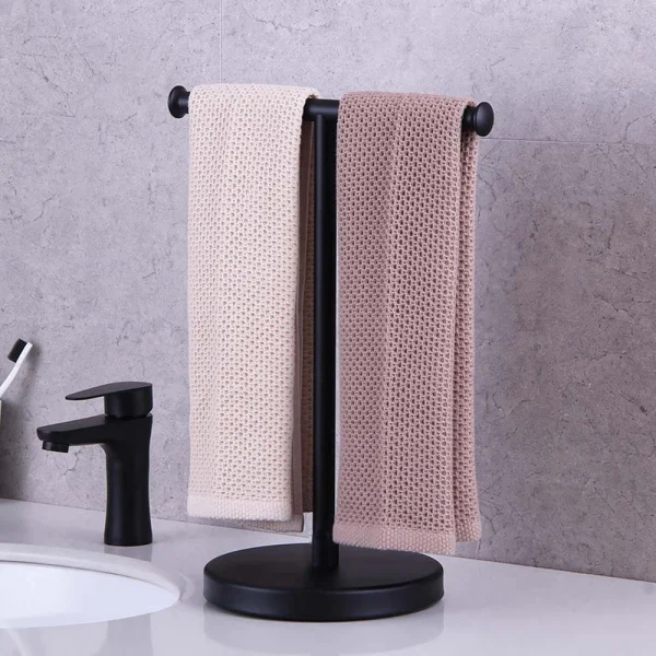 porte serviette lavabo