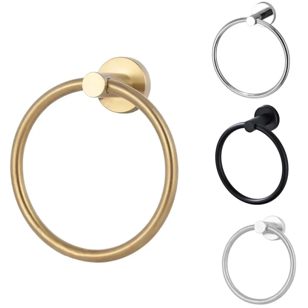 porte serviette rond