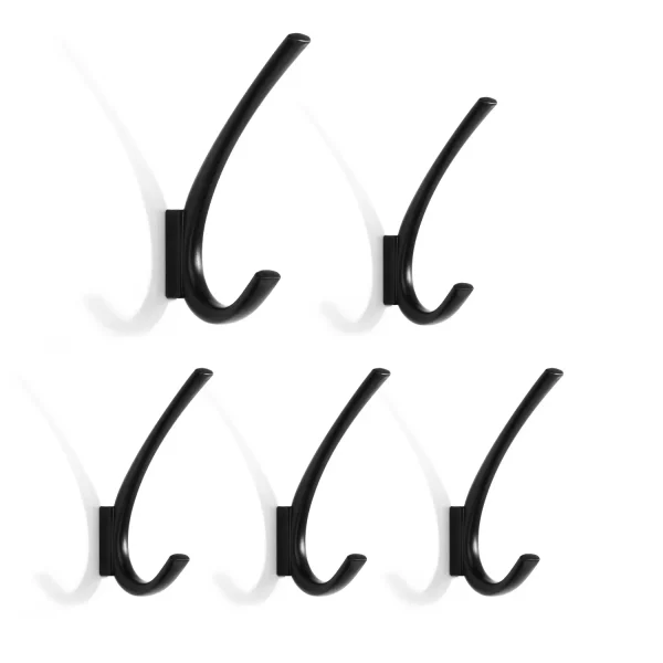 patère de salle de bain métal