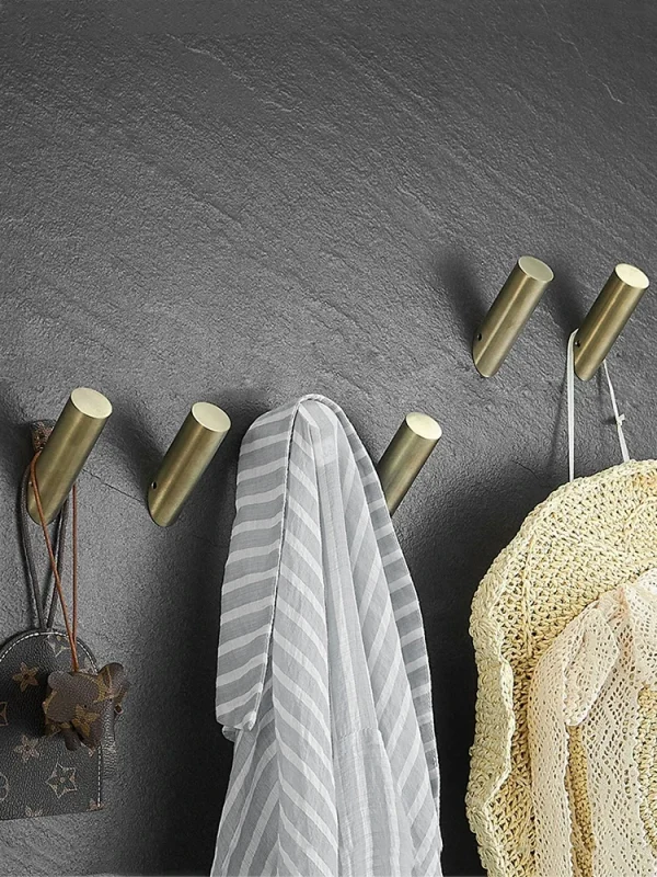 patere inox pour salle de bain