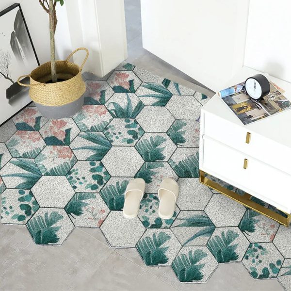 tapis de bain nid d'abeille