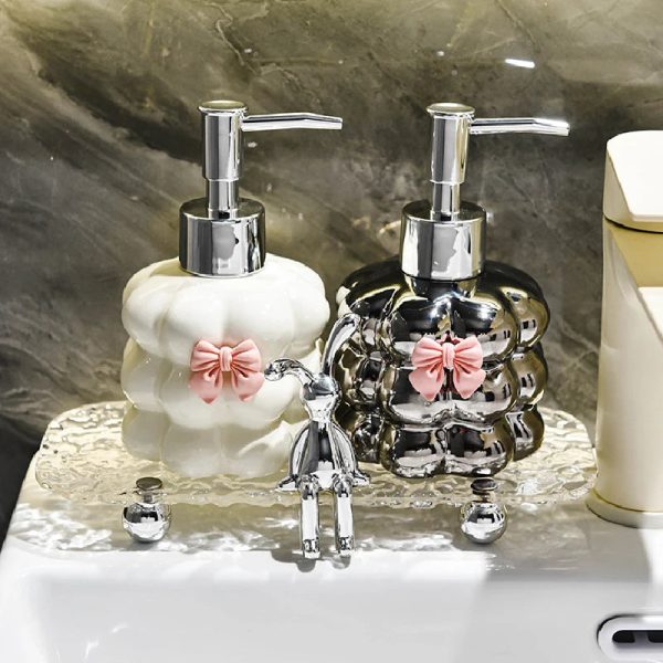 bouteille céramique shampoing