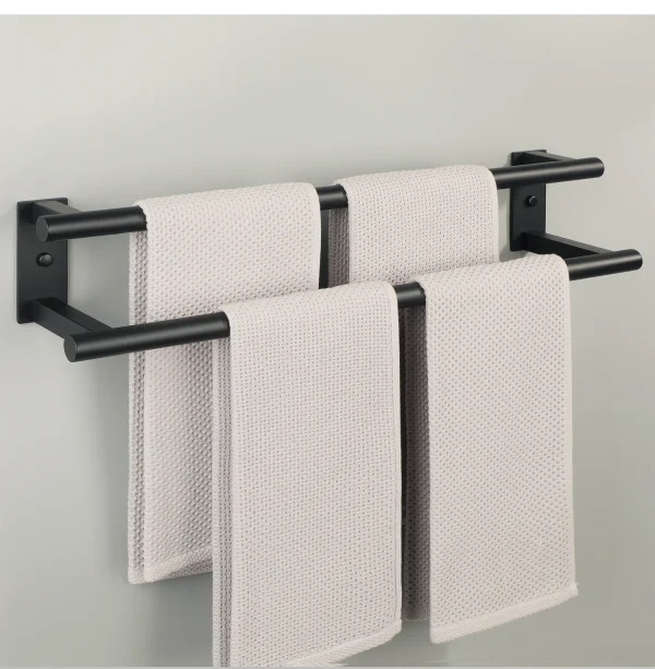 porte serviette double