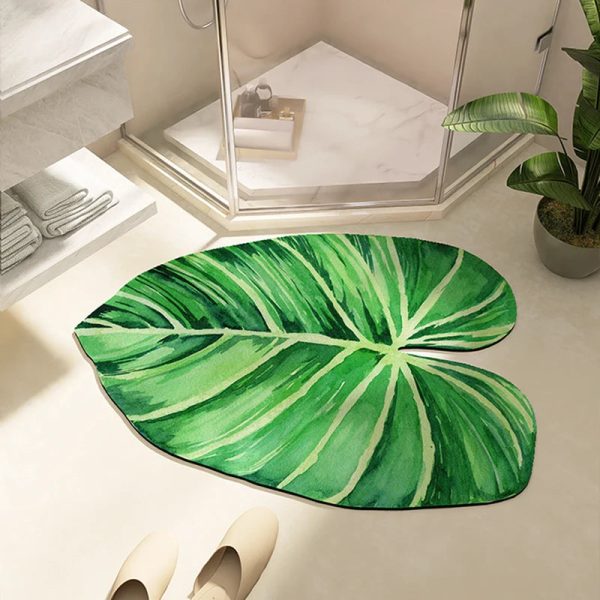 tapis salle de bain design original
