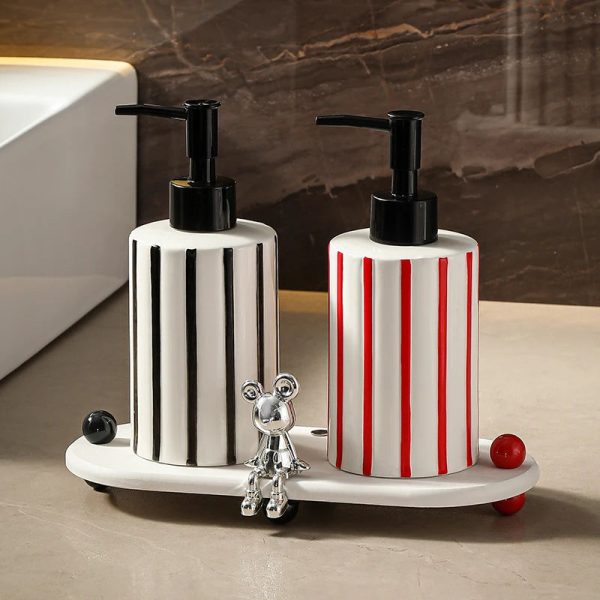 bouteille céramique élégante