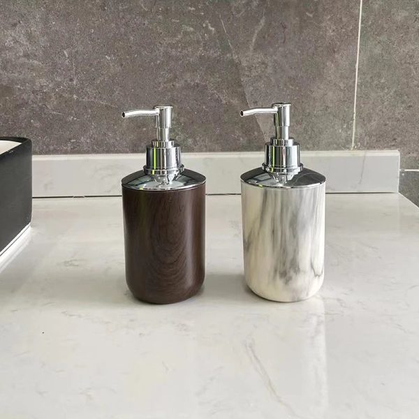 distributeur de savon liquide marbré