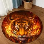 tapis de bain tigre