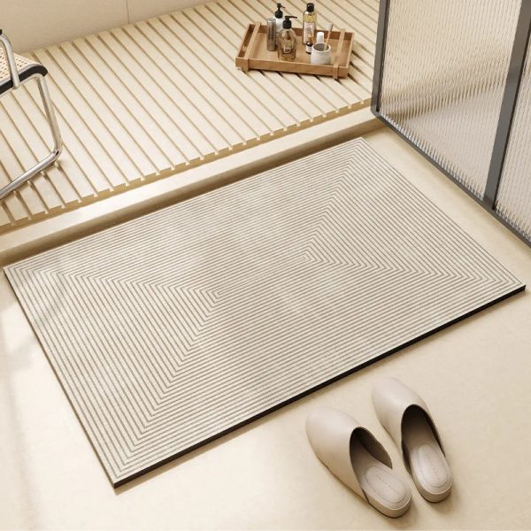 tapis de bain ivoire