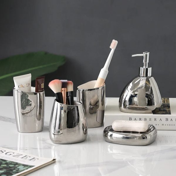 accessoires de bain en céramique