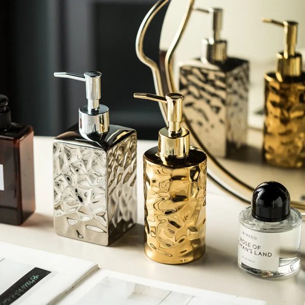 distributeur de savon en céramique