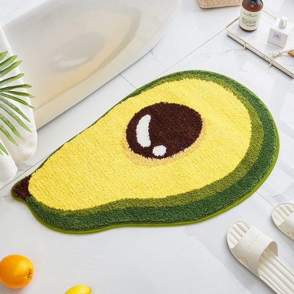 tapis de bain avocat