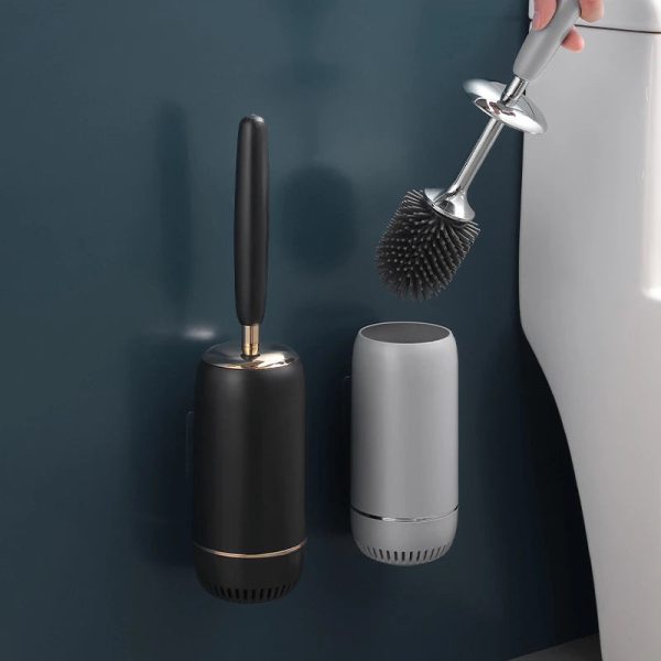brosse de toilette murale