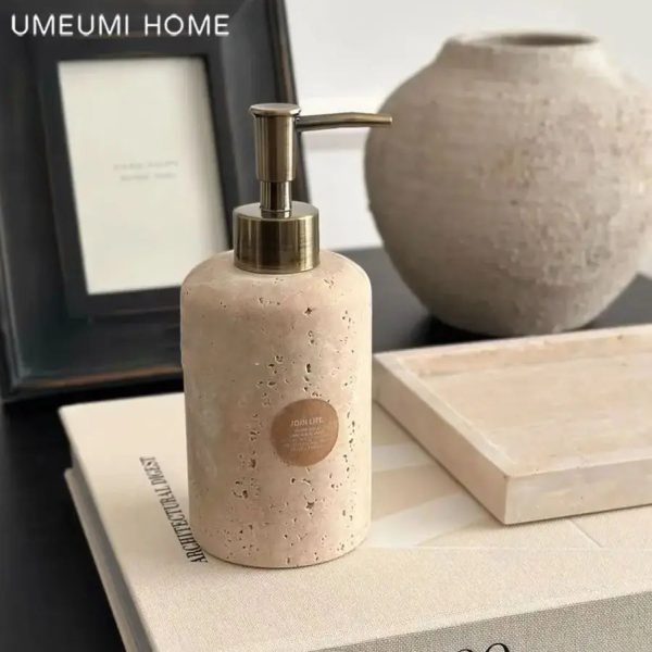 distributeur liquide marbre