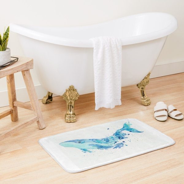 tapis de bain baleine
