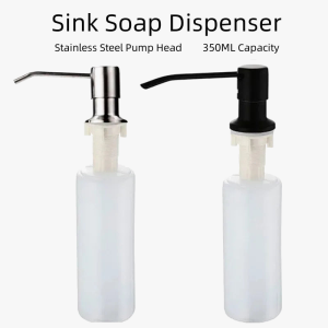 distributeur de savon en acier