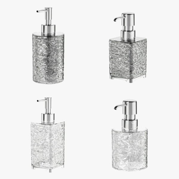 distributeur de savon en acier inoxydable