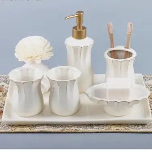 kit de salle de bain en céramique Jingdezhen