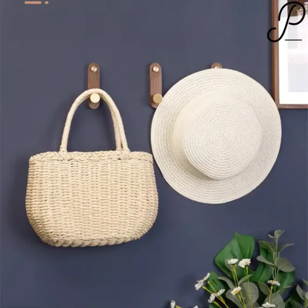 patère bois métal élégante