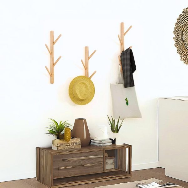 porte manteau mural arbre