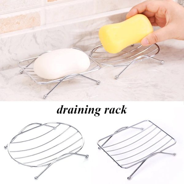 porte-savon en acier inoxydable