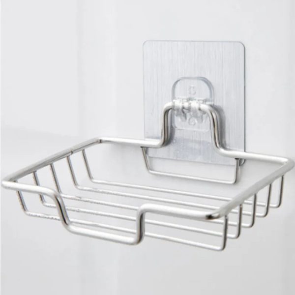 porte-savon mural en acier inoxydable