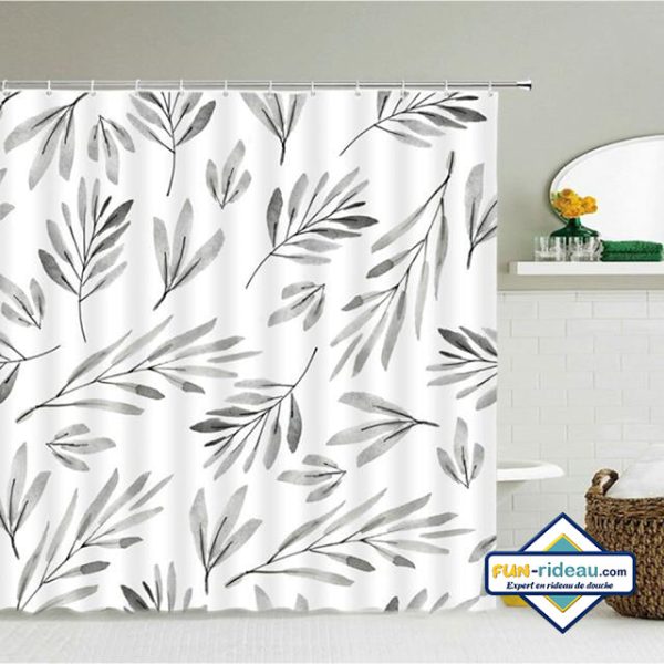 rideau de douche nature
