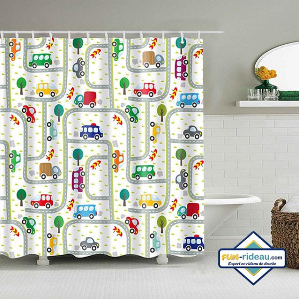 Rideau Douche Voitures