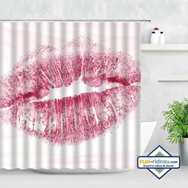 Rideau de Douche Original Bisous