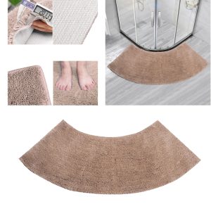 tapis de bain d'angle antidérapant