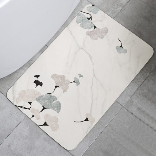 tapis de bain design