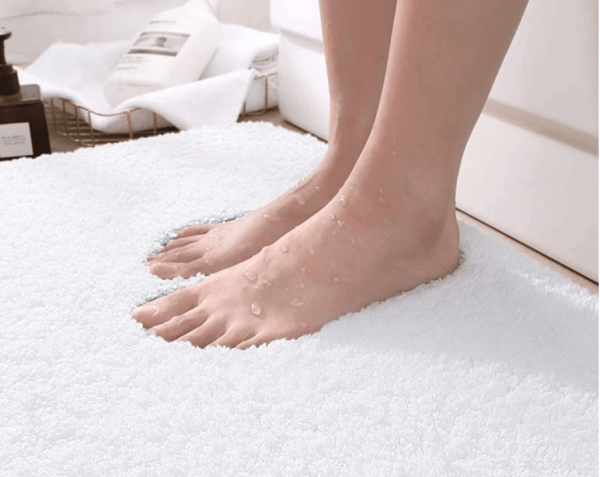 tapis de bain moelleux