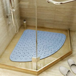 tapis de douche angle