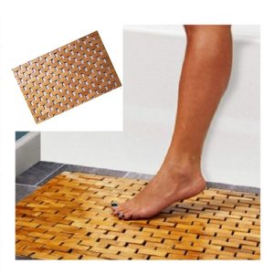 tapis bambou naturel