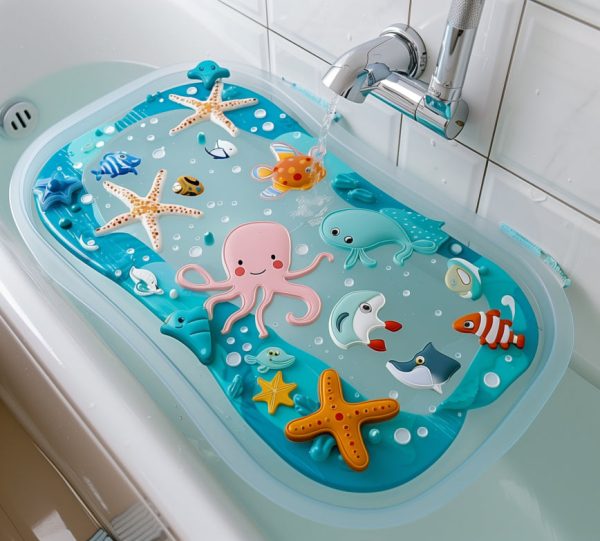 tapis de bain pour bébé