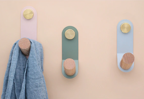 crochet porte manteau élégant